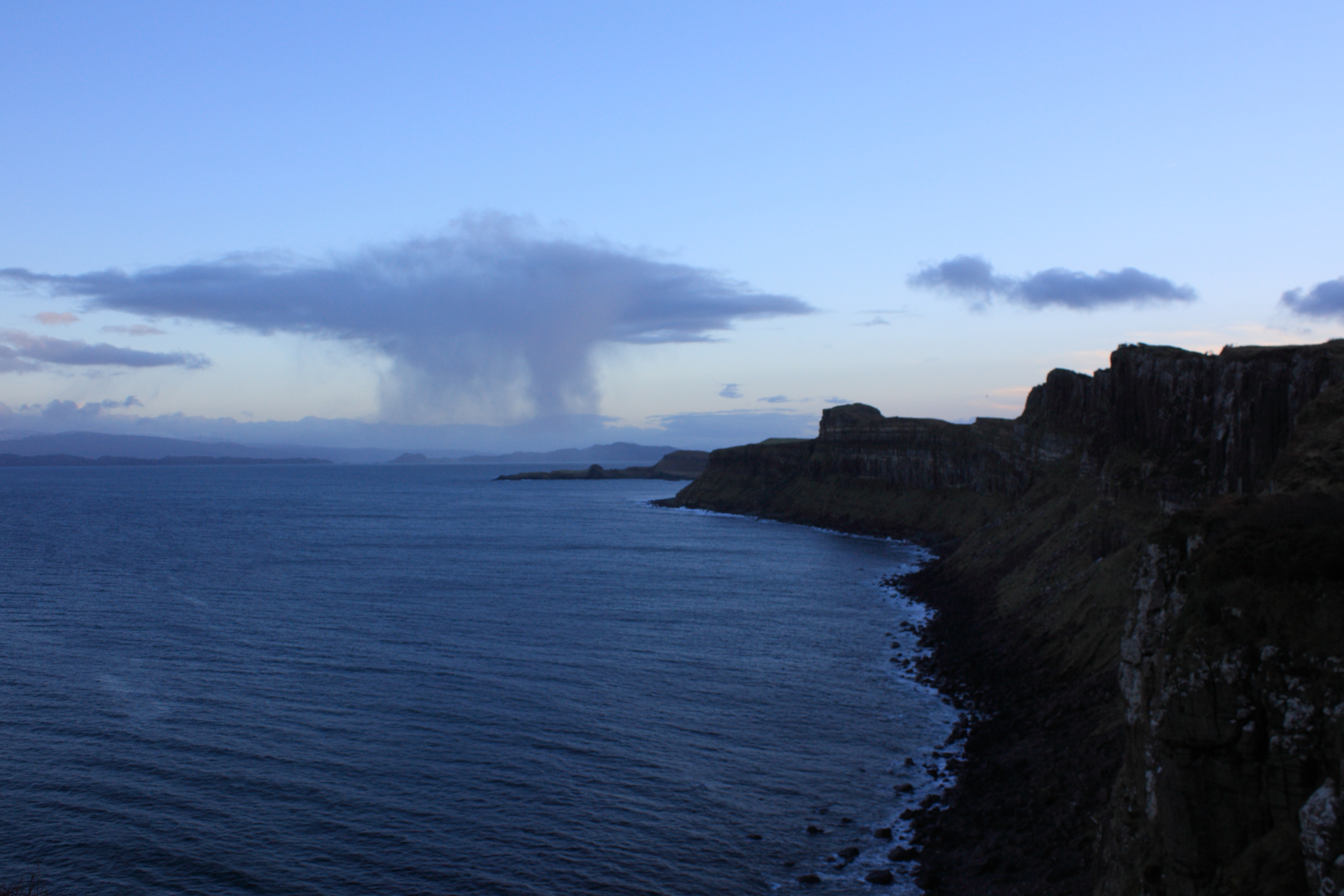 Cloud at Kilt Rocks