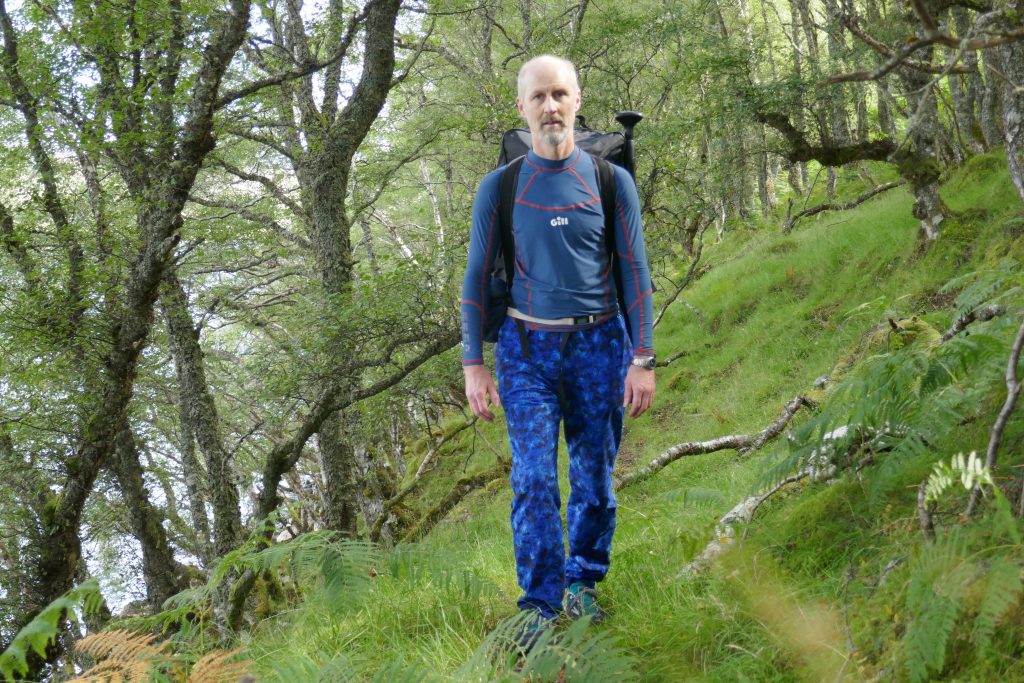 Walking alongside Loch Ruthven