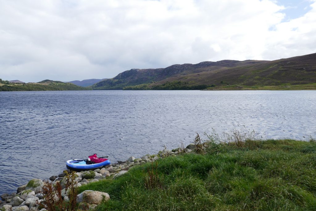 On the Loch Ruthvan crannog