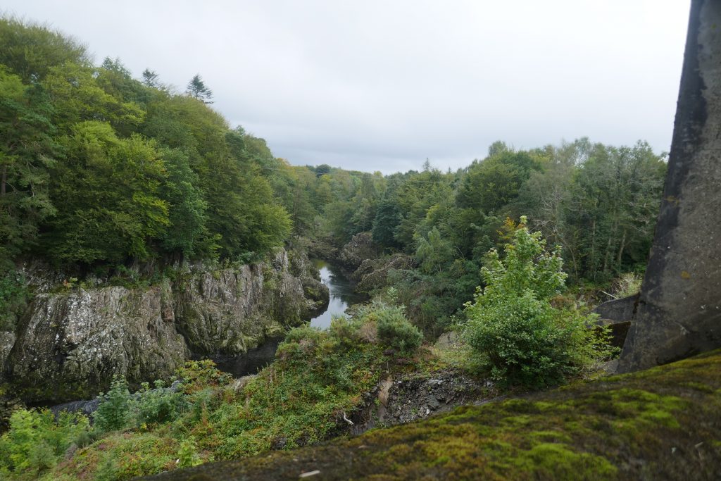 Water of Ken below the Earlstoun Loch dam