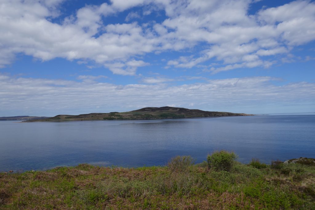 Gruinard Island from my launch spot