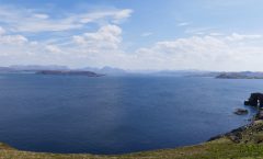 A challenging paddleboard in Loch Ewe